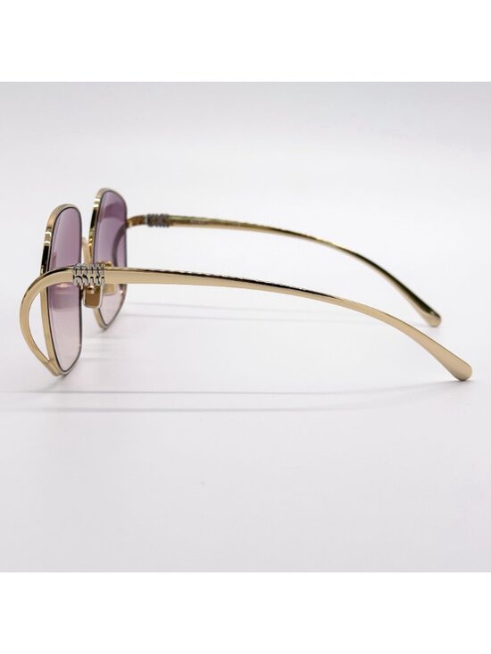 NEW MIU MIU SUNGLASSES MUA57S 5AK40S WOMEN GOLD/PINK MU A57S, SMU A57 EYEWEAR main image 7